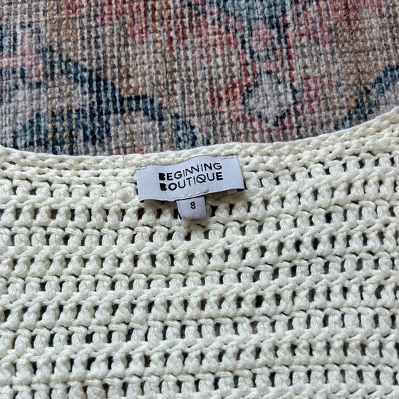 Beginning Boutique Cleo Crochet Dress - Picture 3 of 6